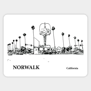 Norwalk California Sticker